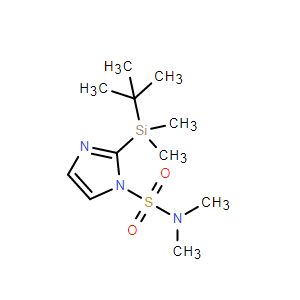 2-(叔丁基二甲基甲硅烷基)-N,N-二甲基-1H-咪唑-1-磺酰胺,2-(tert-Butyldimethylsilyl)-N,N-dimethyl-1H-imidazole-1-sulfonamide