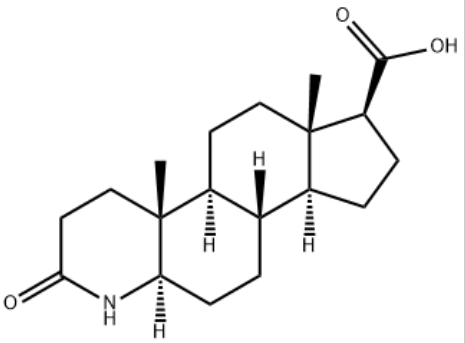 3-酮-4-氮雜-5α-雄烷-17β-羧酸,3-Oxo-4-aza-5-alpha-androstane-17-beta-carboxylic acid