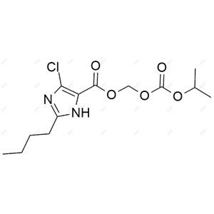 阿利沙坦酯雜質(zhì)29,((isopropoxycarbonyl)oxy)methyl 2-butyl-4-chloro-1H-imidazole-5-carboxylate