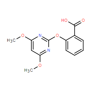 2-[(4,6-二甲氧基嘧啶-2-基)氧基]苯甲酸,2-((4,6-Dimethoxypyrimidin-2-yl)oxy)benzoic acid