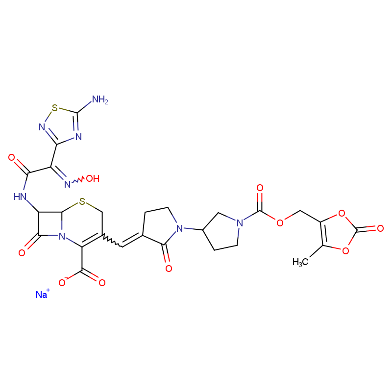 頭孢比羅酯鈉,Ceftobiprole Medocaril Sodium Sterile Powder