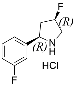 （2R，4R）-4-氟-2-（3-氟苯基）吡咯烷,(2R,4R)-4-fluoro-2-(3-fluorophenyl)pyrrolidine