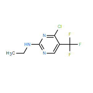 4-氯-N-乙基-5-(三氟甲基)嘧啶-2-胺,4-Chloro-N-ethyl-5-(trifluoromethyl)pyrimidin-2-amine