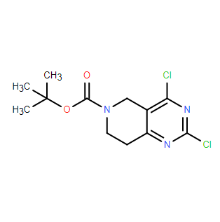 N-BOC-2,4-二氯-5,7,8-三氫吡啶并[4,3-D]嘧啶,tert-Butyl 2,4-dichloro-7,8-dihydropyrido[4,3-d]pyrimidine-6(5H)-carboxylate