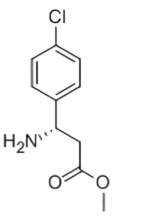 (S)-3-氨基-3-(4-氯苯基)丙酸甲酯,(S)-Methyl 3-amino-3-(4-chlorophenyl)propanoate