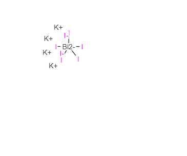 碘化鉍鉀,Bismuth potassium iodide