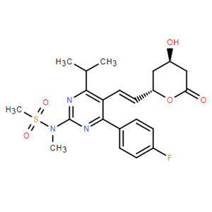 N-(4-(4-氟苯基)-5-((E)-2-((2S,4R)-4-羥基-6-氧代四氫-2H-吡喃-2-基)乙烯基)-6-異丙基嘧啶-2-基)-N-甲基甲磺酰胺