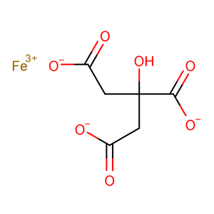 檸檬酸鐵,Iron(III) citrate