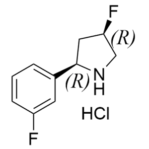 （2R，4R）-4-氟-2-（3-氟苯基）吡咯烷,(2R,4R)-4-fluoro-2-(3-fluorophenyl)pyrrolidine