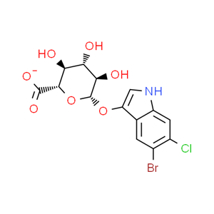 5-溴-6-氯-3-吲哚基β-D-葡糖苷酸環(huán)己銨鹽,5-Bromo-6-chloro-3-indolyl-D-glucuronide cyclohexylammonium salt