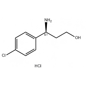 (S)-3-氨基-3-(4-氯苯基)丙烷-1-醇盐酸盐  1590388-37-6