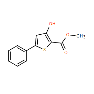 3-羥基-5-苯基噻吩-2-羧酸甲酯,Methyl 3-hydroxy-5-phenylthiophene-2-carboxylate