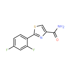 2-(2,4-二氟苯基)噻唑-4-甲酰胺,2-(2,4-Difluorophenyl)thiazole-4-carboxamide