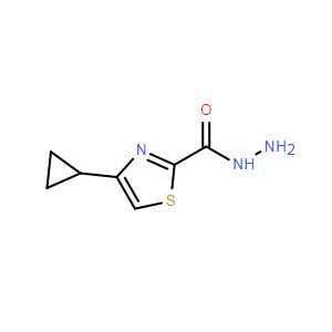 4-環(huán)丙基噻唑-2-甲酰肼,4-Cyclopropylthiazole-2-carbohydrazide