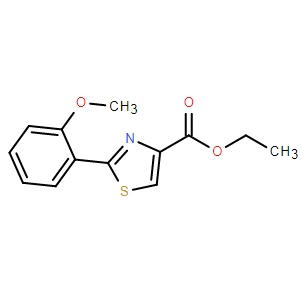 2-(2-甲氧基苯基)噻唑-4-甲酸乙酯,Ethyl 2-(2-methoxyphenyl)thiazole-4-carboxylate