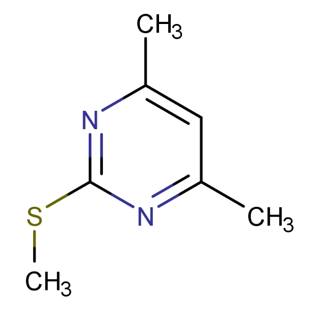 2-甲硫基-4,6-二甲基嘧啶,4,6-Dimethyl-2-methylsulfanyl-pyrimidine