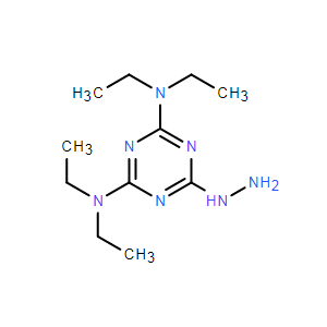 N2,N2,N4,N4-四乙基-6-肼基-3,6-二氫-1,3,5-三嗪-2,4-二胺,N2,N2,N4,N4-Tetraethyl-6-hydrazono-3,6-dihydro-1,3,5-triazine-2,4-diamine