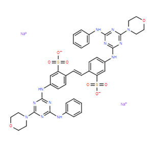 4,4'-雙[(4-苯胺基-6-嗎啉基-1,3,5-三嗪-2-基)氨基]二苯乙烯-2,2'-二磺酸二鈉鹽