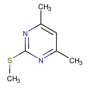 2-甲硫基-4,6-二甲基嘧啶,4,6-Dimethyl-2-methylsulfanyl-pyrimidine