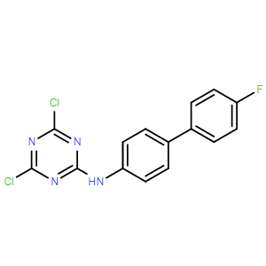 4,6-二氯-N-(4'-氟-[1,1'-聯(lián)苯]-4-基)-1,3,5-三嗪-2-胺,4,6-Dichloro-N-(4'-fluoro-[1,1'-biphenyl]-4-yl)-1,3,5-triazin-2-amine