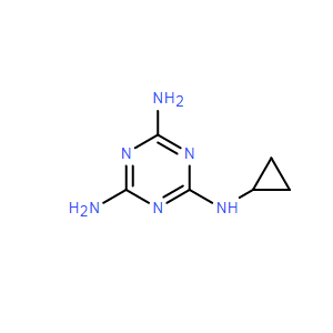 N2-環(huán)丙基-1,3,5-三嗪-2,4,6-三胺,N2-cyclopropyl-1,3,5-triazine-2,4,6-triamine