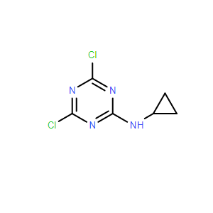 4,6-二氯-N-環(huán)丙基-1,3,5-三嗪環(huán)-2-胺,4,6-Dichloro-N-cyclopropyl-1,3,5-triazin-2-amine