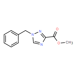 1-芐基-1H-1,2,4-三唑-3-羧酸甲酯,Methyl 1-benzyl-1H-1,2,4-triazole-3-carboxylate