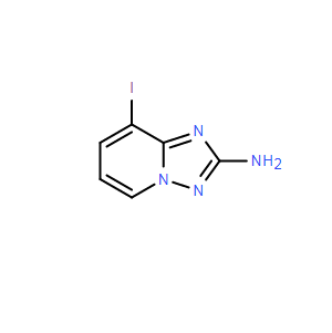 8-碘-[1,2,4]三唑并[1,5-a]吡啶-2-胺,8-Iodo-[1,2,4]triazolo[1,5-a]pyridin-2-amine