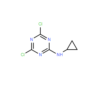 4,6-二氯-N-環(huán)丙基-1,3,5-三嗪環(huán)-2-胺