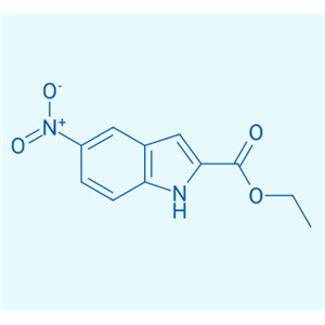 5-硝基吲哚-2-羧酸乙酯  16732-57-3