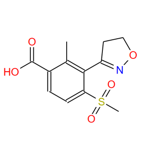 3-(4,5-二氢-3-异恶唑基)-2-甲基-4-(甲基磺酰基)苯甲酸