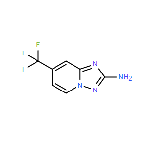 7-(三氟甲基)-[1,2,4]t三唑并[1,5-a]吡啶-2-胺,7-(Trifluoromethyl)-[1,2,4]triazolo[1,5-a]pyridin-2-amine