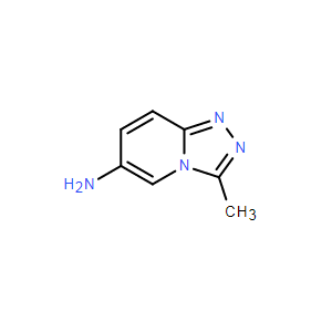 3-甲基-[1,2,4]三唑并[4,3-a]吡啶-6-胺,3-Methyl-[1,2,4]triazolo[4,3-a]pyridin-6-amine