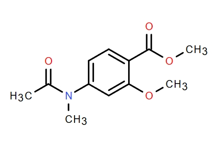 撲熱息痛雜質(zhì)24,Benzoic acid, 4-(acetylmethylamino)-2-methoxy-, methyl ester