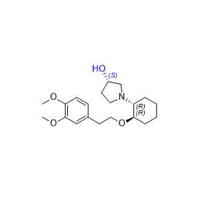 維納卡蘭雜質(zhì)01,(S)-1-((1R,2R)-2-(3,4-dimethoxyphenethoxy)cyclohexyl)pyrrolidin-3-ol