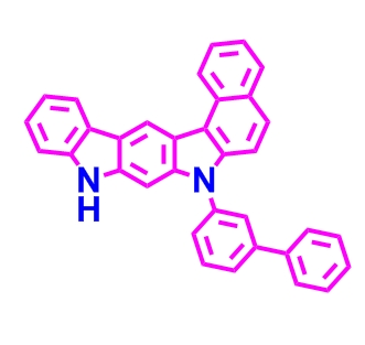 7-（[1,1'-聯(lián)苯]-3-基）-7,9-二氫苯并[g]吲哚并[2,3-b]咔唑,7-([1,1'-biphenyl]-3-yl)-7,9-dihydrobenzo[g]indolo[2,3-b]carbazole