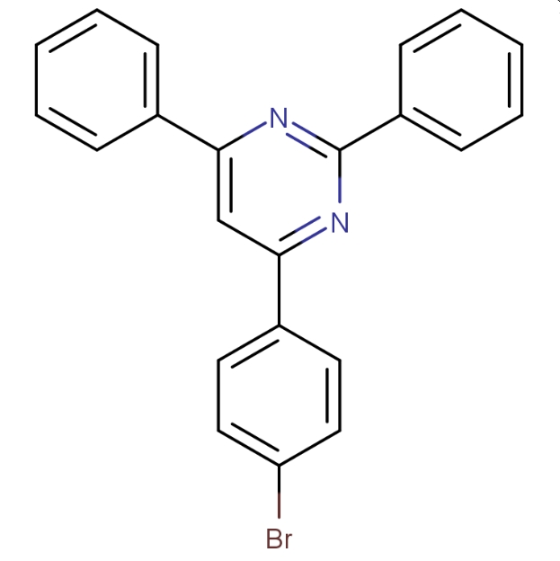 4-(4-溴苯基)-2,6-二苯基嘧啶,4-(4-Bromophenyl)-2,6-diphenylpyrimidine