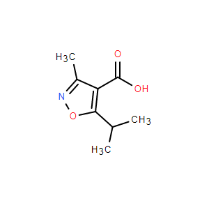 5-異丙基-3-甲基異惡唑-4-羧酸,5-Isopropyl-3-methylisoxazole-4-carboxylic acid