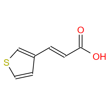 反-3-(3-噻吩基)丙烯酸,trans-3-(3-Thienyl)acrylic acid