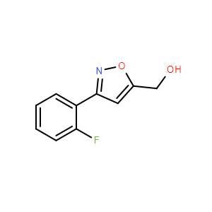 3-(2-氟苯基)-5-(羥甲基)異惡唑,3-(2-Fluorophenyl)-5-(hydroxymethyl)isoxazole