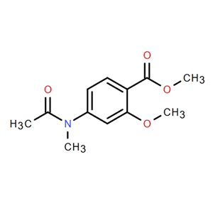 撲熱息痛雜質(zhì)24,Benzoic acid, 4-(acetylmethylamino)-2-methoxy-, methyl ester