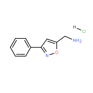 (3-苯基異惡唑-5-基)甲胺鹽酸鹽