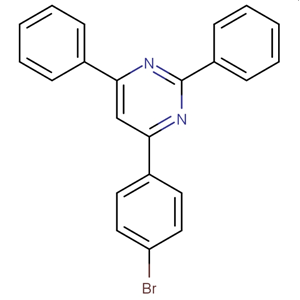 4-(4-溴苯基)-2,6-二苯基嘧啶  58536-46-2  4-(4-Bromophenyl)-2,6-diphenylpyrimidine