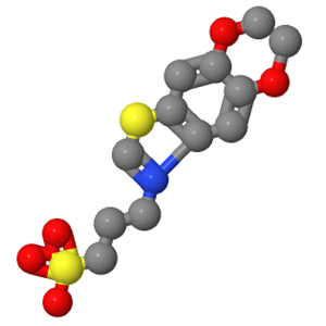 3-(5,6-dimethoxy-1,3-benzothiazol-3-yl-3-ium)propane-1-sulfonate；188999-66-8