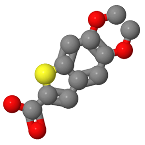 5,6-二甲氧基苯并[B]噻吩-2-羧酸,5,6-Dimethoxy-1-benzothiophene-2-carboxylic acid