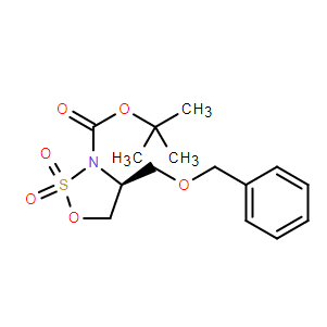 (S)-4-((芐氧基)甲基)-1,2,3-氧雜噻唑烷-3-羧酸叔丁酯 2,2-二氧化物,tert-Butyl (S)-4-((benzyloxy)methyl)-1,2,3-oxathiazolidine-3-carboxylate 2,2-dioxide