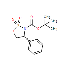 (R)-4-苯基-1,2,3-氧雜噻唑烷-3-羧酸叔丁酯 2,2-二氧化物,(R)-tert-Butyl 4-phenyl-1,2,3-oxathiazolidine-3-carboxylate 2,2-dioxide