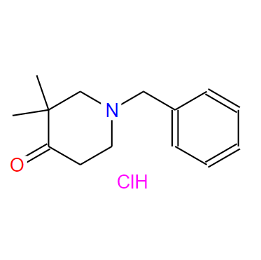 1-芐基-3,3-二甲基哌啶-4-酮鹽酸鹽,1-Benzyl-3,3-dimethylpiperidin-4-one hydrochloride