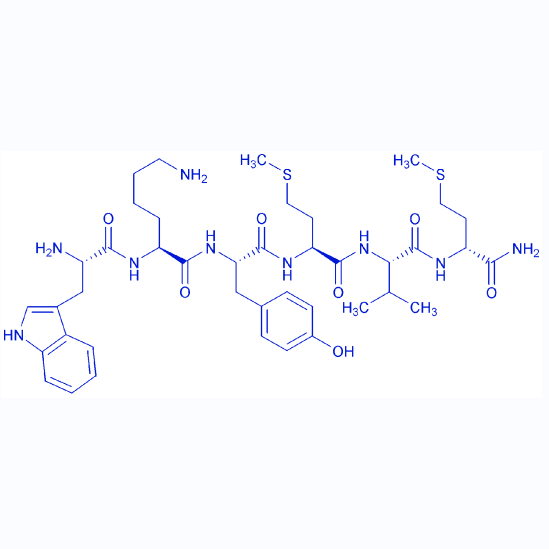 激動劑多肽WKYMVM,H-Trp-Lys-Tyr-Met-Val-D-Met-NH2