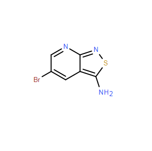 5-溴異噻唑并[3,4-b]吡啶-3-胺,5-Bromoisothiazolo[3,4-b]pyridin-3-amine